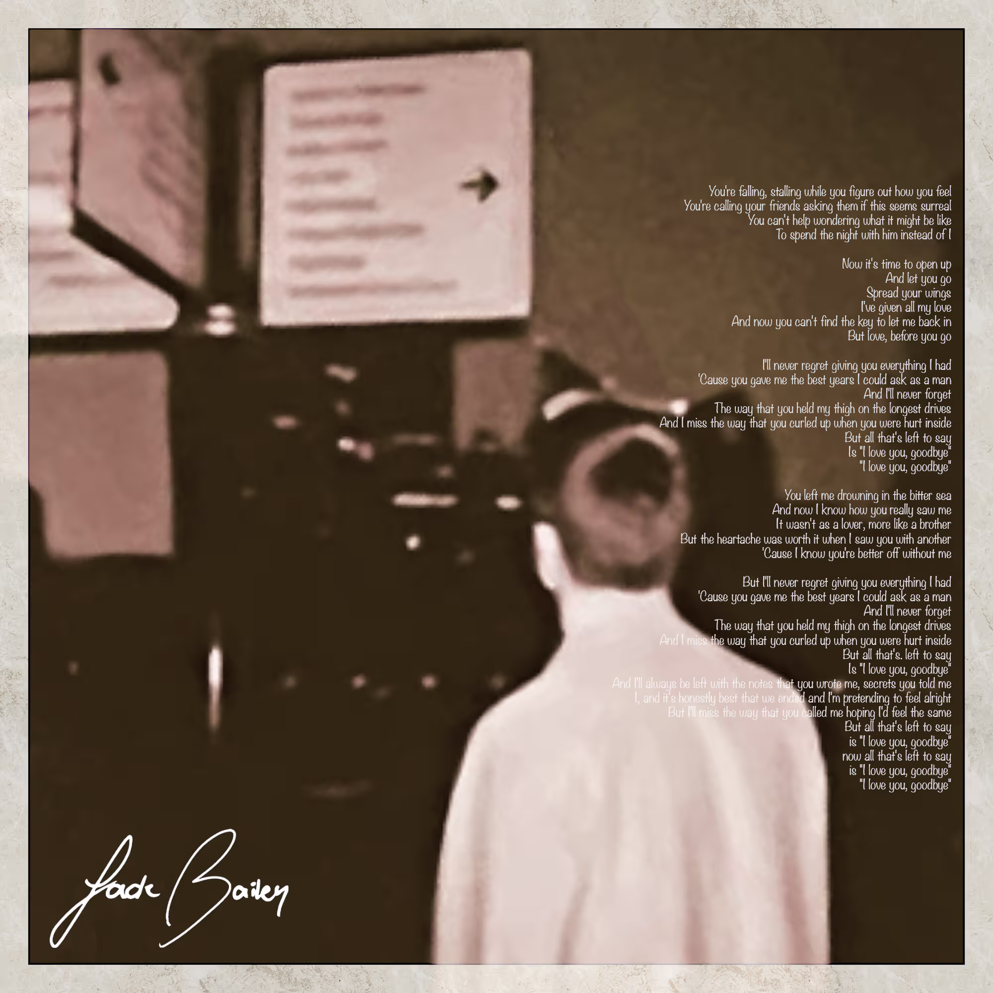 Love You, Goodbye Single